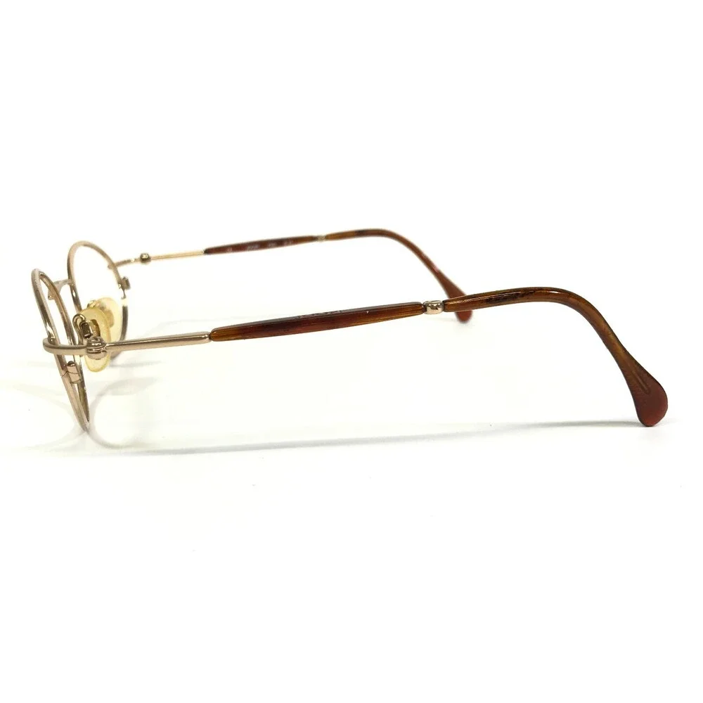 Joop! Eyeglasses Frames Mod.8784-600 Brown Shiny Gold Oval Full Rim 50-20-135